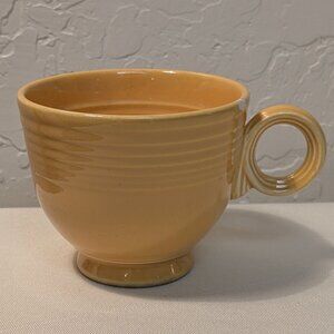 Vintage Fiesta Yellow Teacup, Homer Laughlin 1936-1959
